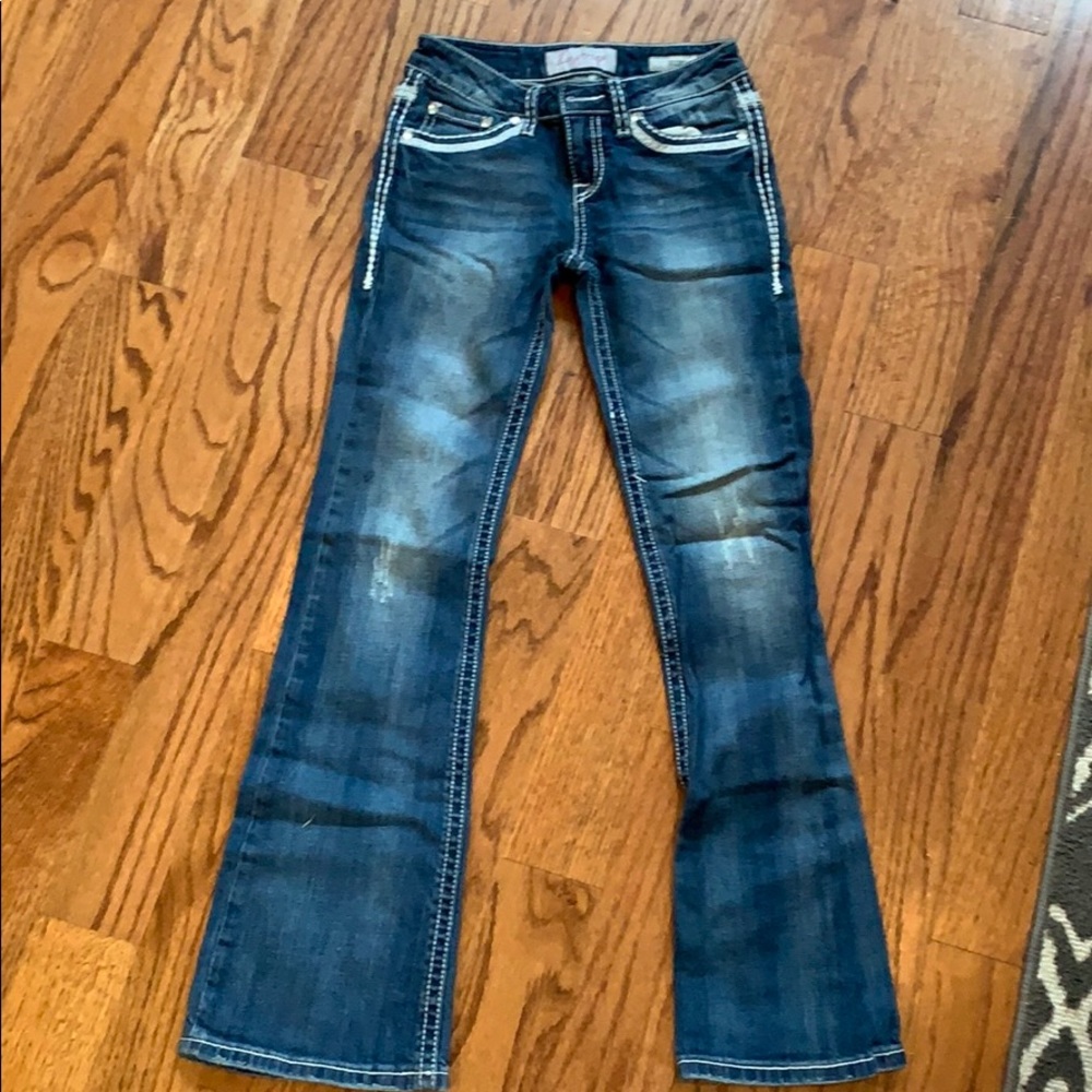 Girls size 12 Day Trip bootcut jeans